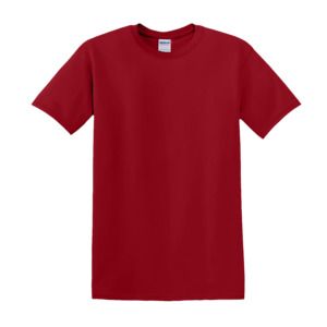 Gildan GN180 - Camiseta de algodão pesado para adultos Cardeal Vermelho