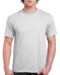 Gildan GN180 - Camiseta de algodão pesado para adultos Cinzas
