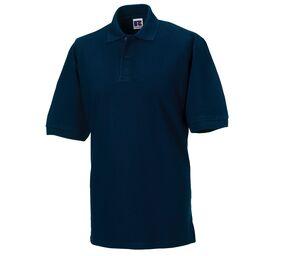 Russell JZ569 - Classic Cotton Polo Para Homem French Navy
