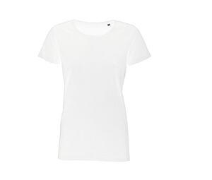 SANS Étiquette SE684 - T-shirt de Senhora Sem Marca Branco