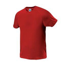 STARWORLD SW300 - T-Shirt Homem De Desporto Vermelho