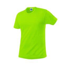 Starworld SW304 - Camiseta de Performance Masculina Fluorescent Green