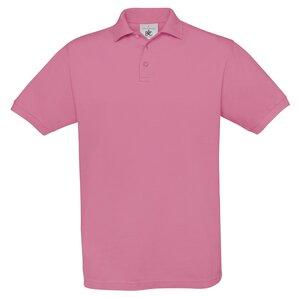 B&C BC410 - Camisa polo masculina de algodão açafrão