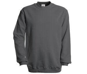 B&C BC500 - Sweatshirt SET IN Steel Grey