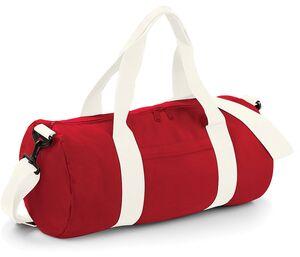 BagBase BG144 - Mala Original Barrel Classic Red/Off White