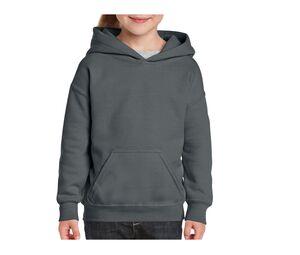 Gildan GN941 - Heavy Blend Youth Sweatshirt Com Capuz Sport Cinza