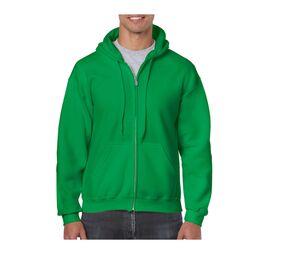 Gildan GN960 - Sweatshirt Com Capuz Heavy Blend Adult Full Zip Irlandês Green