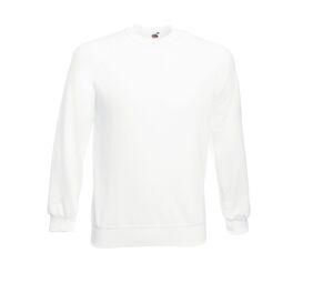 Fruit of the Loom SC260 - Raglan Sweat (62-216-0) Branco