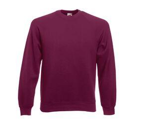 Fruit of the Loom SC260 - Raglan Sweat (62-216-0) Borgonha