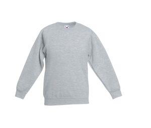 Fruit of the Loom SC351 - Sweat de Criança Set-In Heather Grey