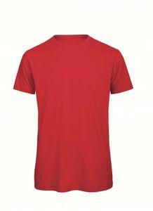 B&C BC042 - Camiseta masculina de algodão orgânico Red