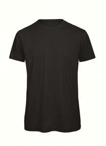 B&C BC042 - Camiseta masculina de algodão orgânico Black