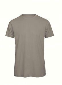 B&C BC042 - Camiseta masculina de algodão orgânico Light Grey