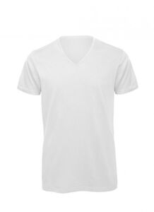 B&C BC044 - Camiseta de algodão orgânico masculino Branco