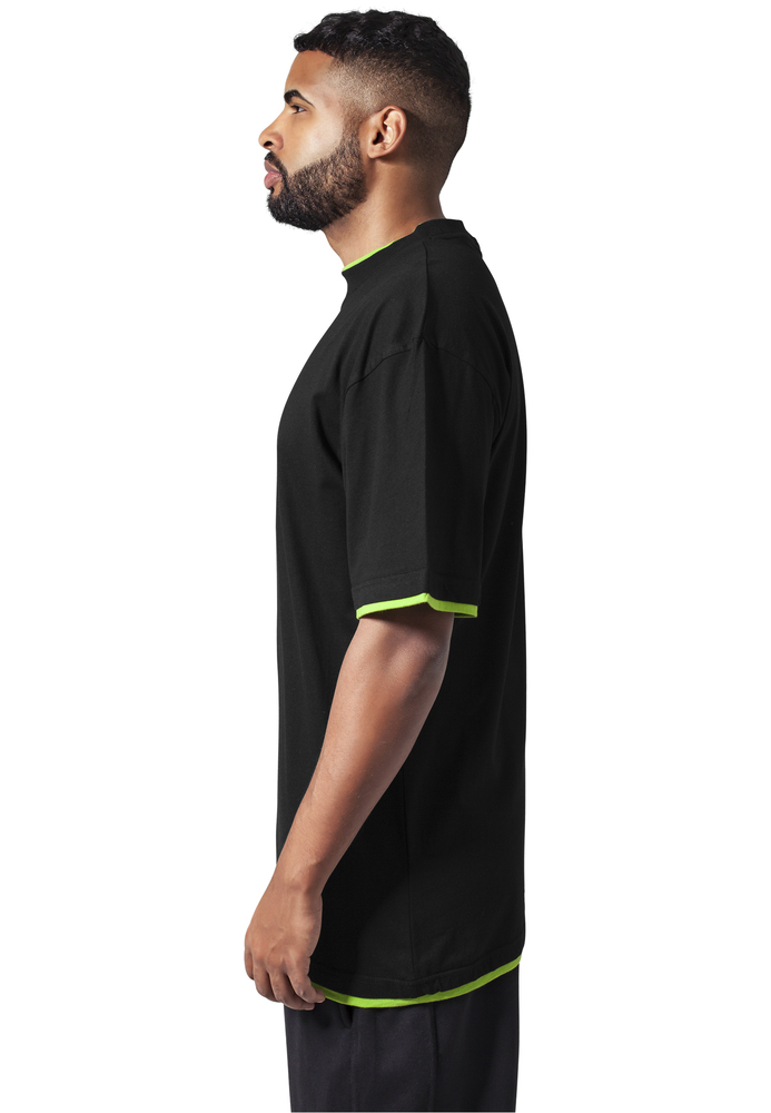 Urban Classics TB029A - T-Shirt Contrast Tall 