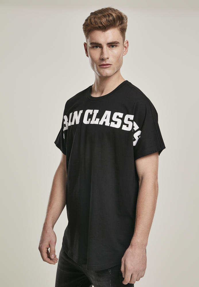 Urban Classics TB3183 - T-shirt comprida com logótipo grande