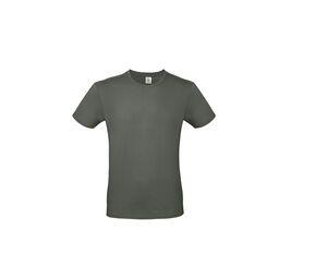 B&C BC01T - Camiseta masculina 100% algodão Millenial Khaki