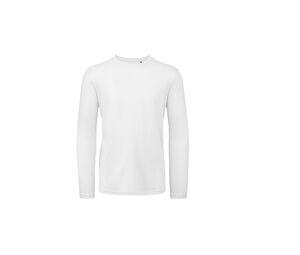 B&C BC070 - Tee-shirt coton bio homme LSL Branco