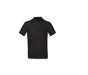B&C BC400 - Camisa polo masculina 100% orgânica Black