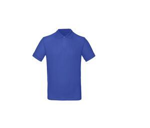B&C BC400 - Camisa polo masculina 100% orgânica Cobalto
