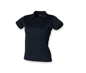 Henbury HY476 - Camisa polo feminina respirável Navy