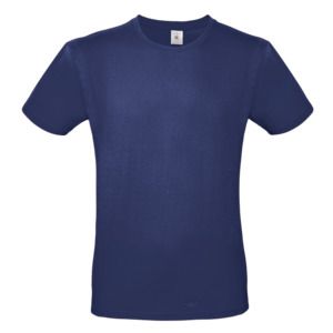 B&C BC01T - Camiseta masculina 100% algodão Electric Blue