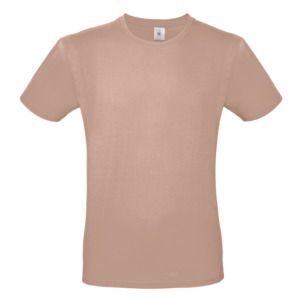 B&C BC01T - Camiseta masculina 100% algodão Millenial Pink