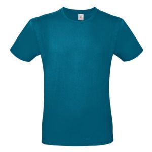 B&C BC01T - Camiseta masculina 100% algodão Diva Blue