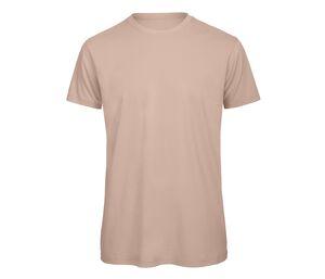 B&C BC042 - Camiseta masculina de algodão orgânico Millenial Pink