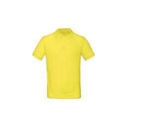 B&C BC400 - Camisa polo masculina 100% orgânica Solar Yellow