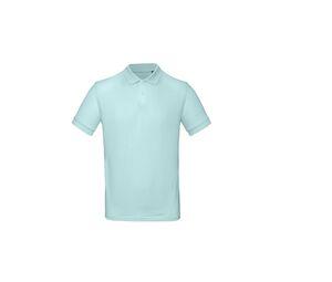 B&C BC400 - Camisa polo masculina 100% orgânica Millenial Mint