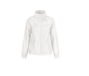B&C BC601F - Coupe-vent femme doublé tricot Branco