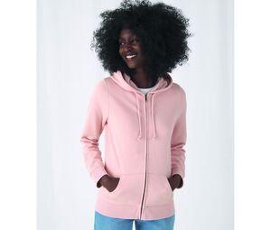 B&C BCW36B - Hoodie orgânico feminino