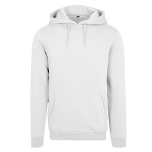 BUILD YOUR BRAND BY011 - Sweat capuche lourd Branco