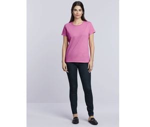 Gildan GN182 - Camisa Mulher Gilda  pescoço redondo 180 Light Pink