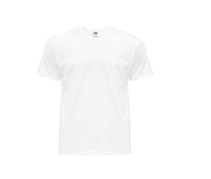 JHK JK145 - Madrid T-shirt de gola redonda para homem Branco
