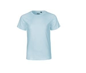Neutral O30001 - Camiseta infantil básica eco-friendly Light Blue