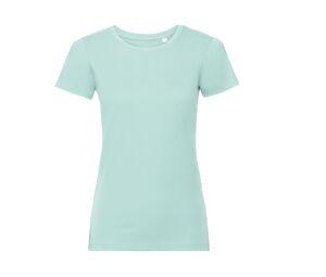 Russell RU108F - Mulher de camiseta orgânica Aqua