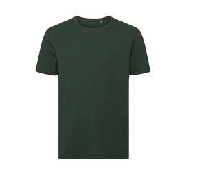 Russell RU108M - Camiseta orgânica masculina Bottle Green