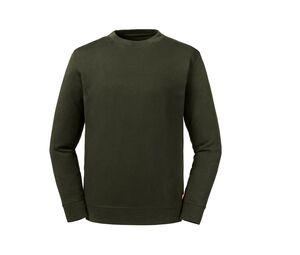 Russell RU208M - Sweatshirt reversível Pure Organic Dark Olive