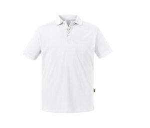 RUSSELL RU508M - Polo organique homme Branco