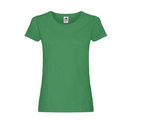 Fruit of the Loom SC1422 - Camiseta do pescoço redondo feminino Kelly Green
