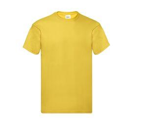 Fruit of the Loom SC220 - Camiseta masculina de gola redonda Yellow
