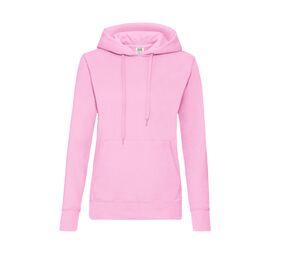 Fruit of the Loom SC269 - Sweatshirt de Capuz - Corte de Senhora Light Pink