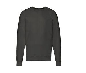 Fruit of the Loom SC360 - Sweatshirt Raglan Peso leve Light Graphite