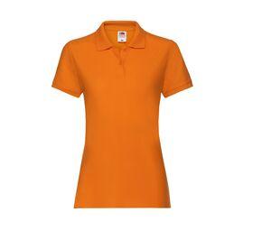 FRUIT OF THE LOOM SC386 - POLO PREMIUM FEMME Laranja