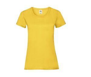 FRUIT OF THE LOOM SC600 - T-Shirt Lady-Fit Valueweight Sunflower