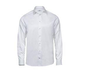 Tee Jays TJ4020 - Camisa de Luxo, corte confortavél para homem Branco