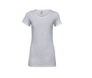 TEE JAYS TJ455 - T-shirt femme stretch & extra long Branco