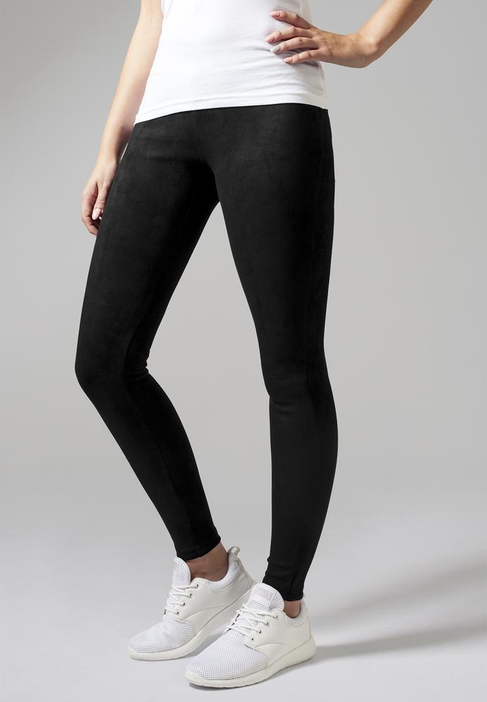 Urban Classics TB1357C - Leggings Imitação de Camurça